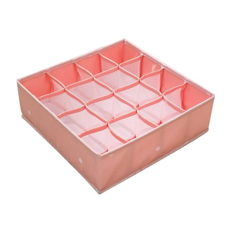 

Naturegr Lightweight Bra Organizer Foldable Large Capacity PP Underwear Organizer Box Supplies for Home