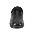 thumbnail image 3 of 24 HOUR COMFORT Clara Women Wide Width Professional Sleek Clog BLACK 8.5, 3 of 6