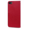 thumbnail image 2 of Dteck iPhone 7 Solid Color Wallet Case,PU Premium Leather Flip Kickstand Ultra-Slim Cover for iPhone for iPhone 7/ 8 / SE 2020 4.7 inch,Red, 2 of 8