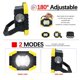 thumbnail image 5 of Muyoka Reflector COB portátil Luz de trabajo LED Foco USB Recargable Luz de camping 20W 2 modos Reflector Batería incorporada de 6000mAh para correr Pesca Ciclismo Emergencia Muyoka Hogar, 5 of 7