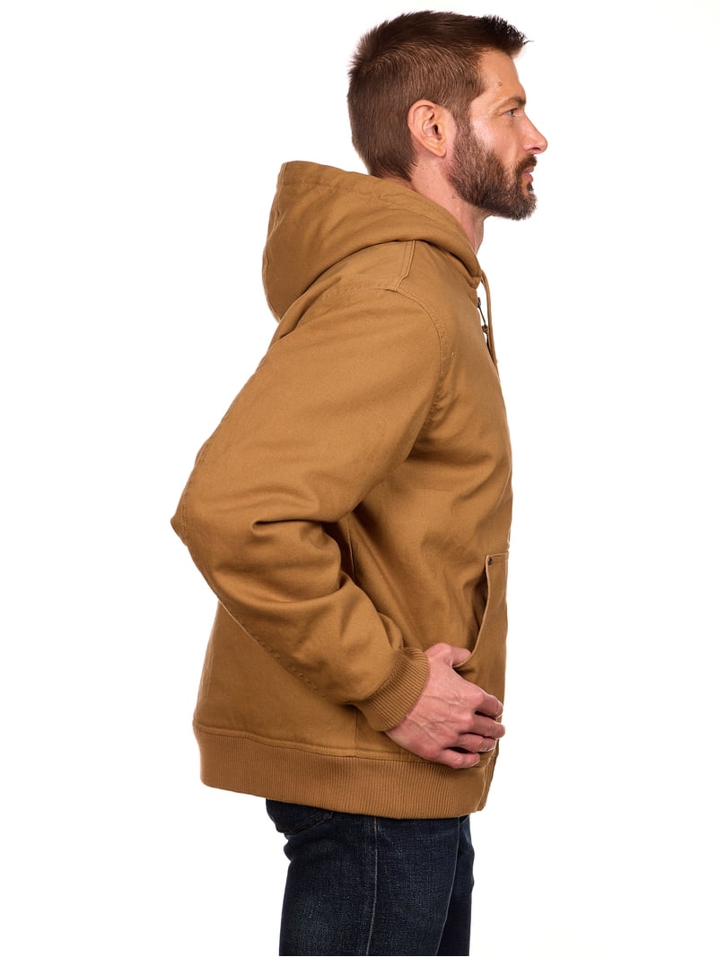 Bass Creek Outfitters Men's Duck Canvas Sherpa Lined Jacket, Sizes