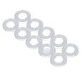 thumbnail image 2 of 10 arandelas adaptadoras para máquina de refrescos, juntas de conversión rápida de CO2, juntas tóricas de silicona para manguera de máquina de refrescos., 2 of 14