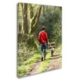 thumbnail image 2 of Trademark Fine Art 'Dog Walker' Canvas Art by The Macneil Studio, 2 of 3