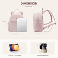 thumbnail image 4 of Lovevook Mini Backpack Purse for Daily Use, Cute Backpack for Women with Chic Puffer Fabric Ultra-Light & Easy Care, 4 of 8