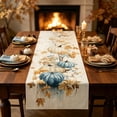 thumbnail image 6 of PoyoKee Thanksgiving Table Runner, Linen Holiday Table Cloth, Fall Decor Tablecloth for Dining Home Mantel Living Room Party Decorations, 72" x 13", 6 of 6