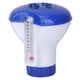 thumbnail image 1 of Yuarrent Dispensador automático de tabletas para piscina, soporte químico automático, herramienta de con termómetro para fuente de Deportes acuáticos, 1 of 6