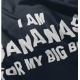 thumbnail image 5 of Bananas for my Big Bro Cute Brother Toddler Boy Girl T Shirt Infant Toddler Brisco Brands 3T, 5 of 6