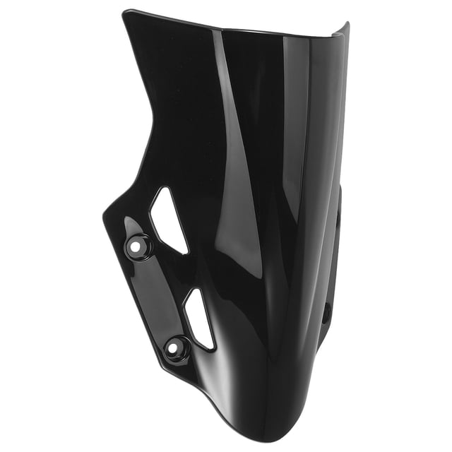 AURARMLET Parabrisas De Policarbonato Negro Para Con Y Aerodinámico
