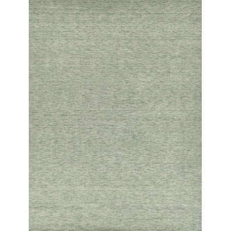 Exquisite Rugs Roche Green New Zealand Wool handloomed Area Rug