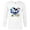 White, variant on Disney Mickey Mouse Holiday Happy Hanukkah Shine Bright - Long Sleeve T-Shirt for Men - Customized-White