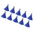 thumbnail image 1 of 10 Piezas DIY Artesanía Borlas Pendiente Joyería Fabricación Suministros 7 Cm Azul, 1 of 9