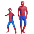 thumbnail image 3 of Disfraz de superhéroe de Marvel para niños y adultos, traje de licra, Miles, lejos de casa, Zentai, Spiderman, novedad, 3 of 5