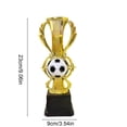 thumbnail image 3 of Trophée Récompense Coupe Métal Doré Gagnant Prix pour Championnat Sportif Compétition Tournoi Événement, 3 of 6