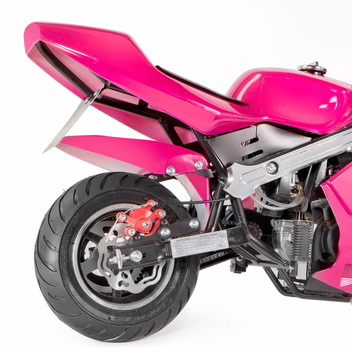 XtremepowerUS Gas Pocket Bike Motorcycle 40cc 4-stroke Engine, Pink