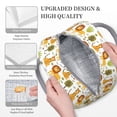 thumbnail image 3 of Balery Tiger Lion Bolsa de Almuerzo para Mujeres, Caja de Almuerzo, Bolsa de Almuerzo Pequeña Impermeable, Tote de Almuerzo Reutilizable con Gran Capacidad, 3 of 6