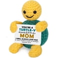 thumbnail image 1 of Figura de juguete NEVERNERVE hecha a mano a ganchillo con forma de tortuga, regalo para mamá, 1 of 7