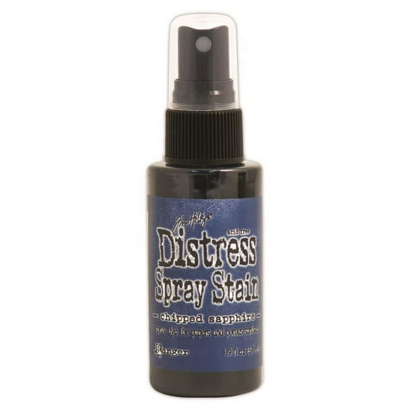 Tim Holtz Distress Spray Stain 1.9oz-Chipped Sapphire