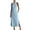 *1-Blue, variant on VBVC Women's Sleeveless Button Down Maxi Dress , Casual Summer Side Slit Sundress For Women , Ladies' Lightweight Loose Dress with Pocket,Beige,S-2XL