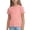 Watermelon Red, variant on Bovxnpu Girls Short Sleeve T Shirts Kids Summer Tops Ruffle Crew Neck Breathable Comfortable Girls Tees
