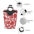 thumbnail image 4 of Kll Hearts Laundry Hamper,Large Canvas Fabric Lightweight Storage Basket Toy Organizer Dirty Clothes Collapsible Waterproof For College Dorms,Children Bedroom,Bathroom, 4 of 6