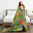 thumbnail image 5 of Periodic Table Of The Elements Blanket Gifts For Kids Adults - Lightweight Throw Blanket For Bedroom Living Room Decor Soft Fuzzy Fleece Cozy Plush Bed Couch 60"X50", 5 of 7