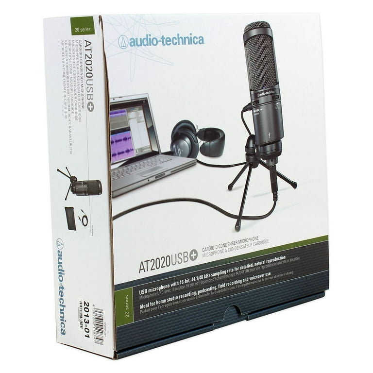 Legepladsudstyr latin design Audio Technica AT2020USB+PLUS USB Recording Mic+Stand+Case+ATH-M30x  Headphones - Walmart.com
