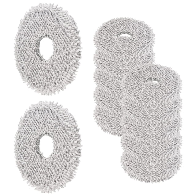 Paquete de 12 Almohadillas de Trapeador Lavables para L10S /L10/ L20 / L30/ X30/ X2 Omni/ T20 Omni/ T10 Omni/ X1 Omni