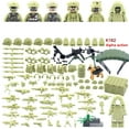 thumbnail image 4 of NWJ Children's Building Block Soldier Ghost Camouflage Special Forces Figures Set 2- Military Toy Collection, 4 of 5