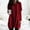 Red, variant on Fesfesfes Women Sweatshirt Long Sleeve Casual Loose Fit Tunic Tops With Pockets Crewneck Sweatshirts