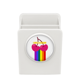thumbnail image 1 of Yo apoyo a transexuales LGTB Rainbow Estuche de escritorio, 1 of 4