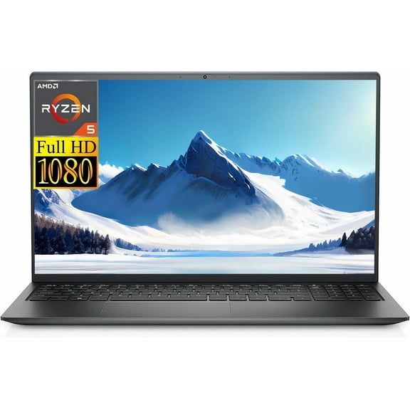 Dell Inspiron 15 3525 Laptop, 15.6" FHD IPS Display, AMD Ryzen 5 5500U Processor(Beat i7-10710U), 8GB RAM, 512GB SSD, High Performance for Business and Student, Wi-Fi, Windows 11 Home