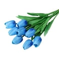 thumbnail image 2 of 10PC Artificial Fake Flowers Bouquet Floral Wedding Bouquet Party Home Decor, 2 of 3