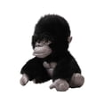 thumbnail image 2 of Monkey Plush , 8 Inch Soft Stuffed Animal, Cuddly Companion Doll, Perfect Birthday Gift,home Decor, 1Pcs Black, 2 of 6
