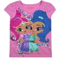 thumbnail image 3 of Nickelodeon Shimmer and Shine Girls and Toddlers 3-Pack T-Shirts, 3 of 4