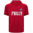 thumbnail image 2 of Men's Levelwear  Red Philadelphia Phillies City Connect Phase Core Logo Pullover Hoodie T-Shirt, 2 of 3