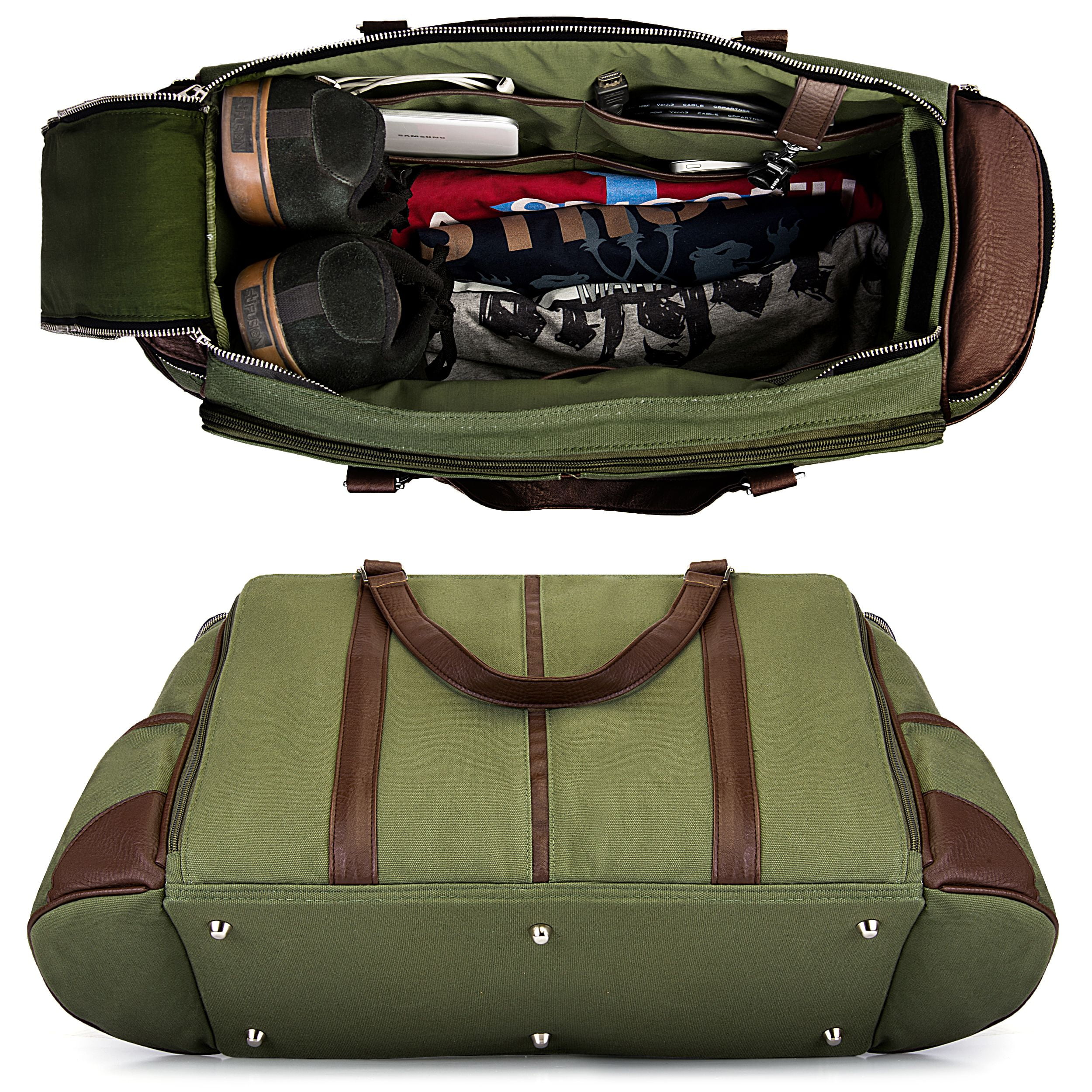 LENCCA Alpaque Duffle Shoulder Bag for 13", 13.3", 14", 15", 15.6" Laptops / Ultrabooks