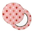 thumbnail image 7 of Uemuo Strawberries Pattern Round Bar Stool Seat Covers Washable Stool Cushion Slipcover Elastic Bar Chair Covers-13 inch, 7 of 7