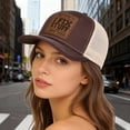 thumbnail image 5 of CYSFASHION Mens Baseball Cap Fashion Accessories Trucker Hat 2026 Trendy Sun Visor Soft Women's Hats & Caps Brown, 5 of 8