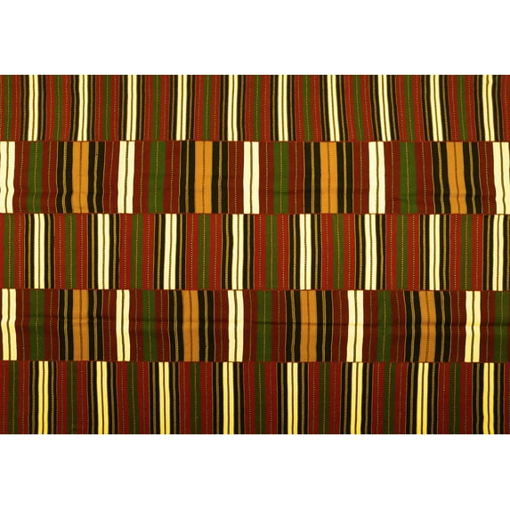 Ahgly Company Machine Washable Indoor Rectangle Oriental Yellow Traditional Area Rugs, 2' x 4'