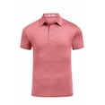 thumbnail image 6 of COOFANDY Men's Black Golf Polo Shirts Short Sleeve Quick-Dry Performance Tactical Shirts Collared Tennis T-Shirt Top, 6 of 9