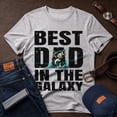 thumbnail image 3 of Jollimate Best Dad In The Galaxy Shirt, Mens Fishing T-Shirt, Fisherman Gift, Fishing Lover Gift, 3 of 6