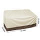 thumbnail image 3 of RKSTN garment bags for hanging clothes Patio Benches Loveseat Covers Solar Ray Resistance Patio Sofa Covers Lawns Furniture Covers For Outdoor Seating, 3 of 8