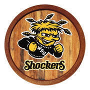 Wichita State Shockers: "Faux" Barrel Top Sign