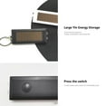 thumbnail image 6 of Hiroekza Solar-Powered Mini LED Flashlight – Rechargeable Keychain Light for Emergency, Home, Car & Outdoor Use – Ultra Lightweight & Portable Pocket Safety Light Black, 6 of 6