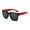 Black, variant on Mdesiwst Candy Color Folding Clear Vision Kids Sunglasses Lovely Square Frame Boys Girls Sunglasses Fashion Accessories