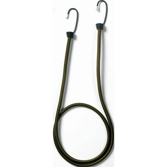Olive Drab - Deluxe Bungee Shock Cords 36 in. 4 Pack