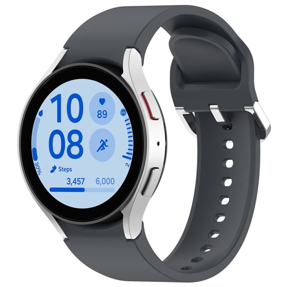 Silicone Sports Sweat Proof Solid Color Watch Band With Convenient Adjustment And Wide Compatibility Compatible With Smartwatch