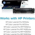 thumbnail image 4 of HP 206X High-Yield Black Cyan Yellow Magenta Quad LaserJet Toner Cartridges W2110XQ1, 4 of 5