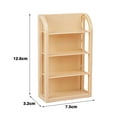 thumbnail image 6 of Joernso Dollhouse Shelf Realistic Three-dimensional Miniature Supermarket Display Rack for Dollhouse Decoration, 6 of 8