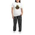 thumbnail image 5 of CafePress - Just Married Women's Light Pajamas - Women's Short Sleeve Print T-Shirt and Pants Light Cotton Pajama Set, 5 of 7